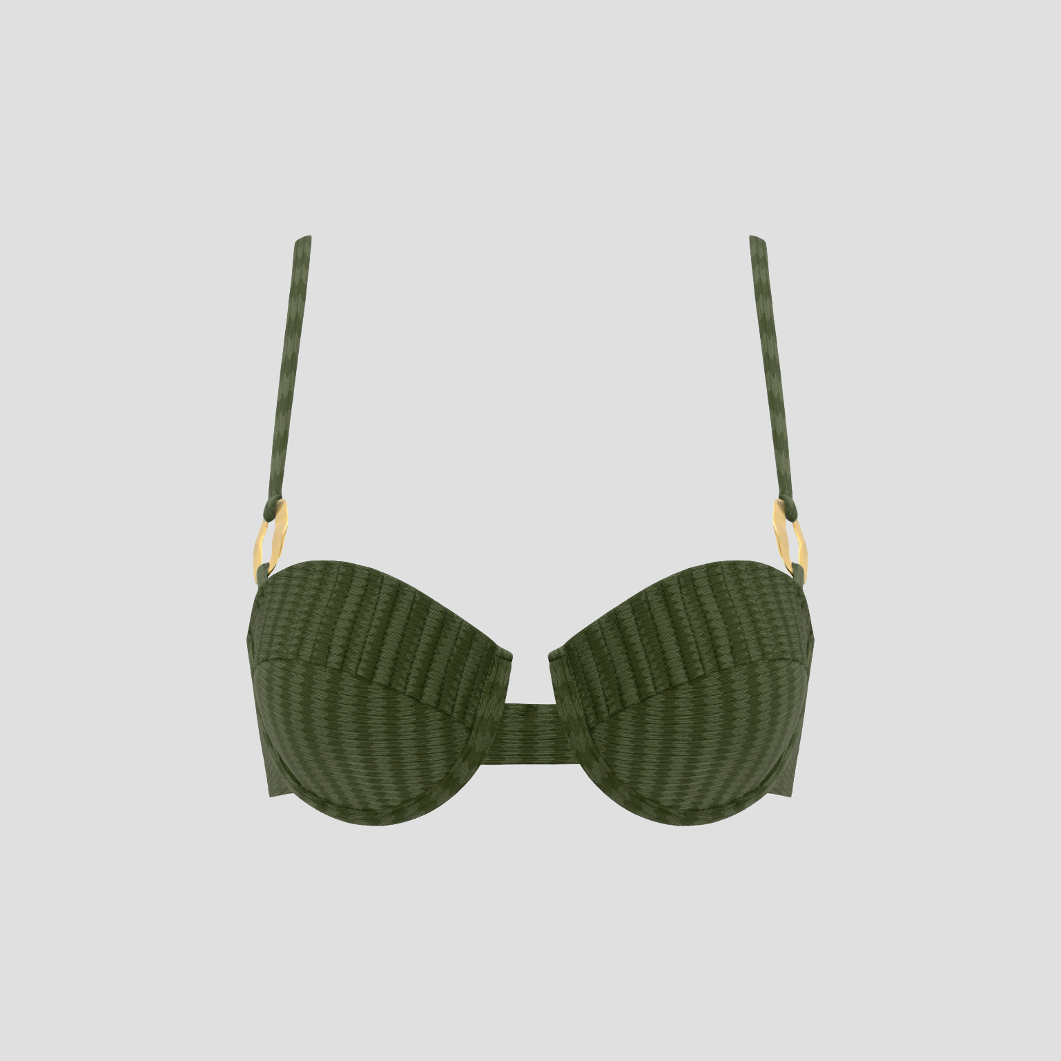 Duna Top - Green croco