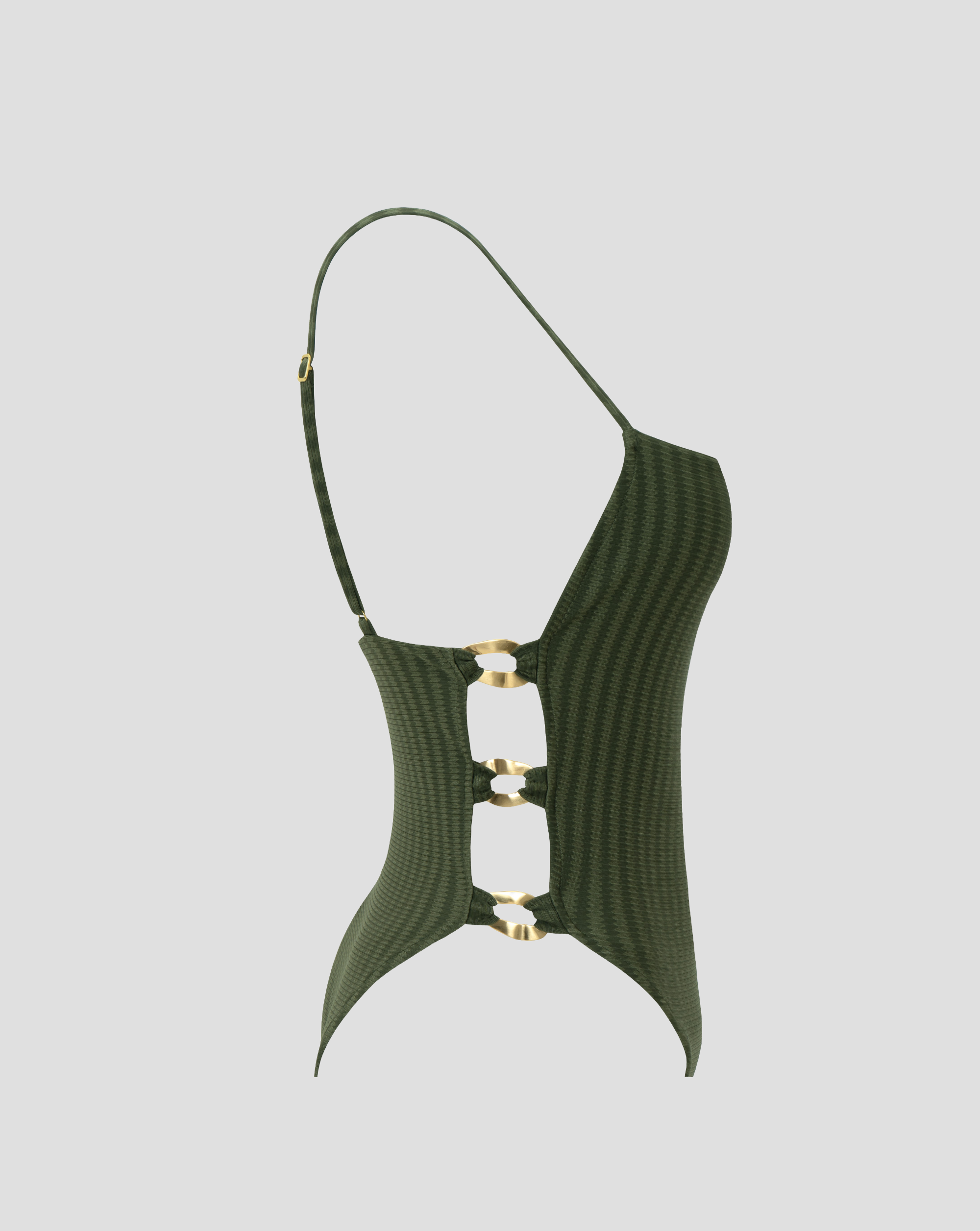 Ámbar One Piece - Green Croco
