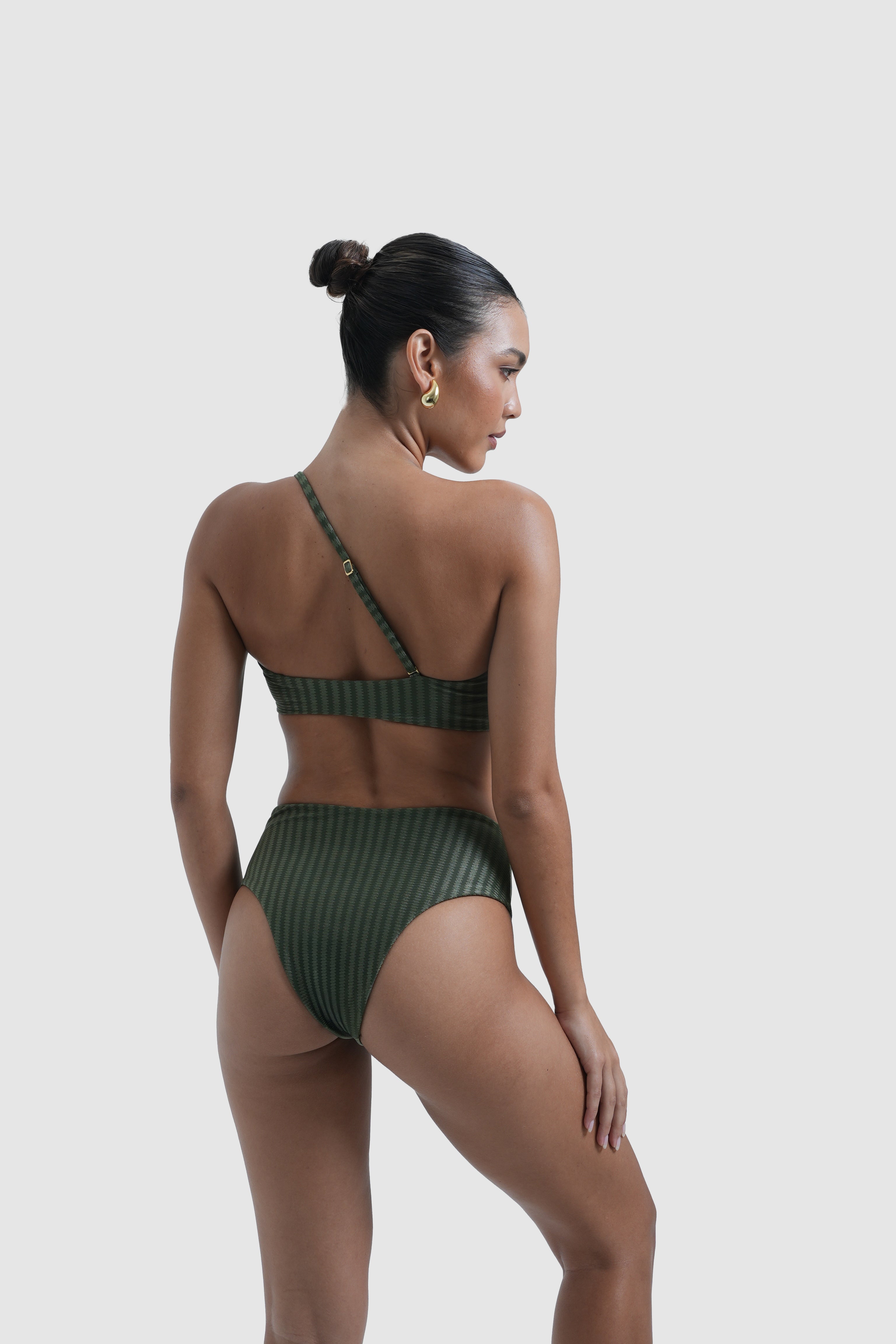 Nácar Top - Green Croco