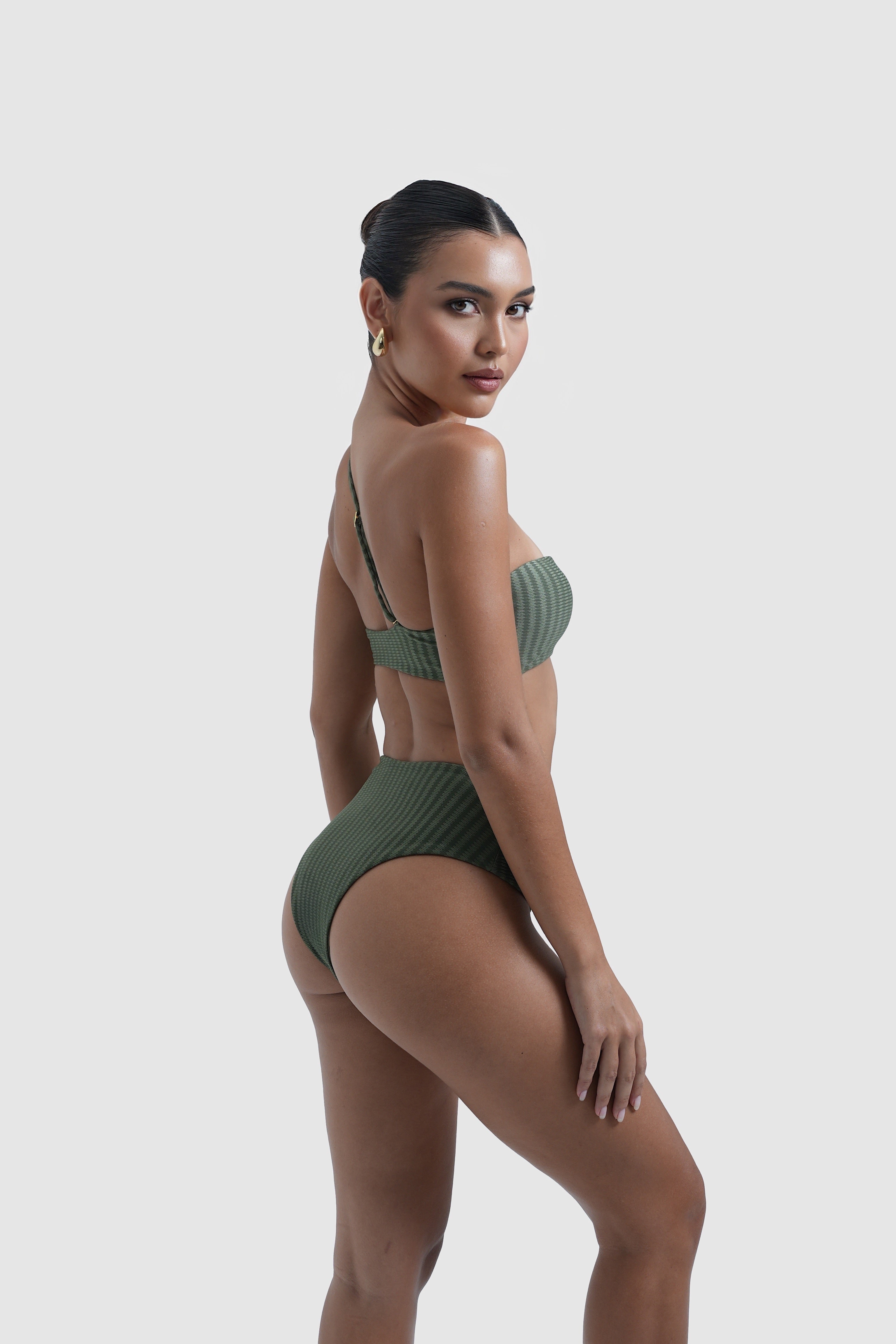 Nácar Top - Green Croco