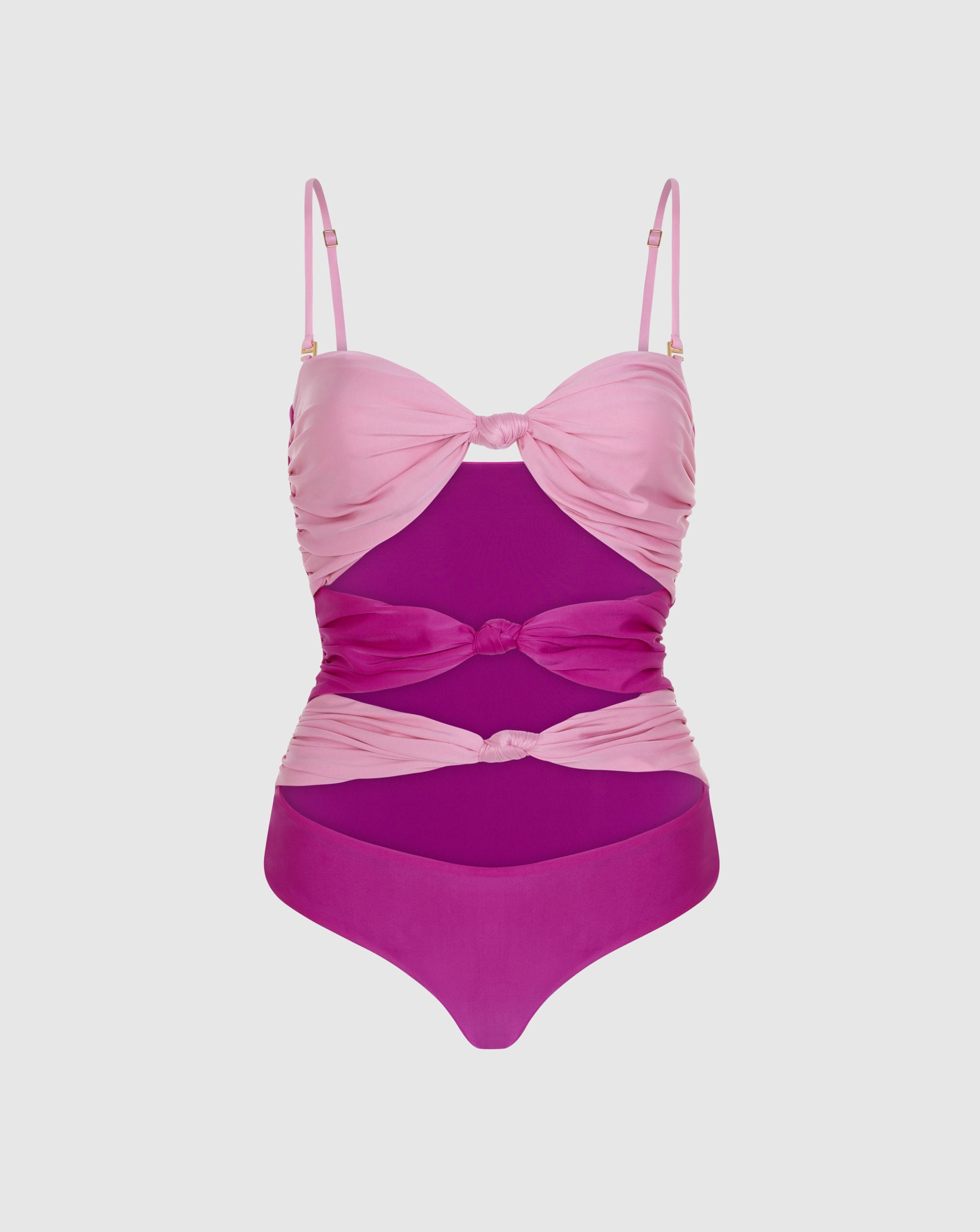 Copacabana One Piece Swimsuit - Fuchsia Gaia/Pink Blossom