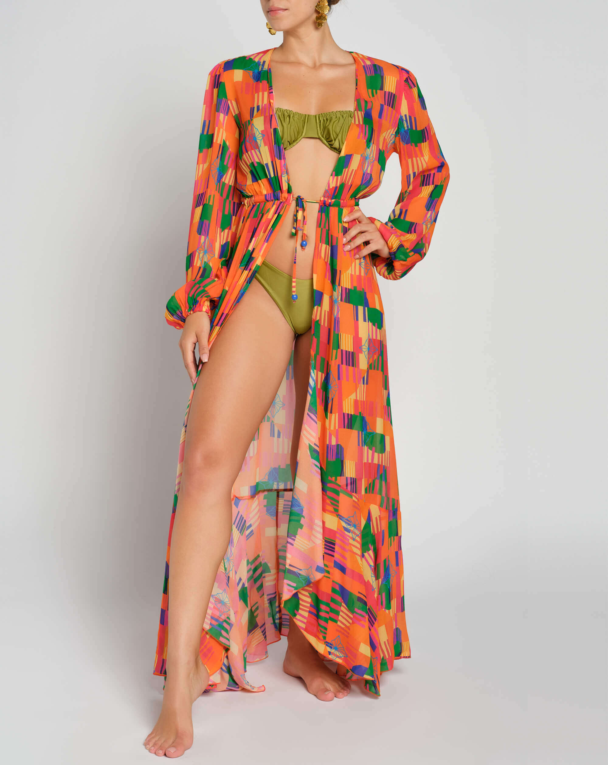 Jericoacoara Cover Up - Printed