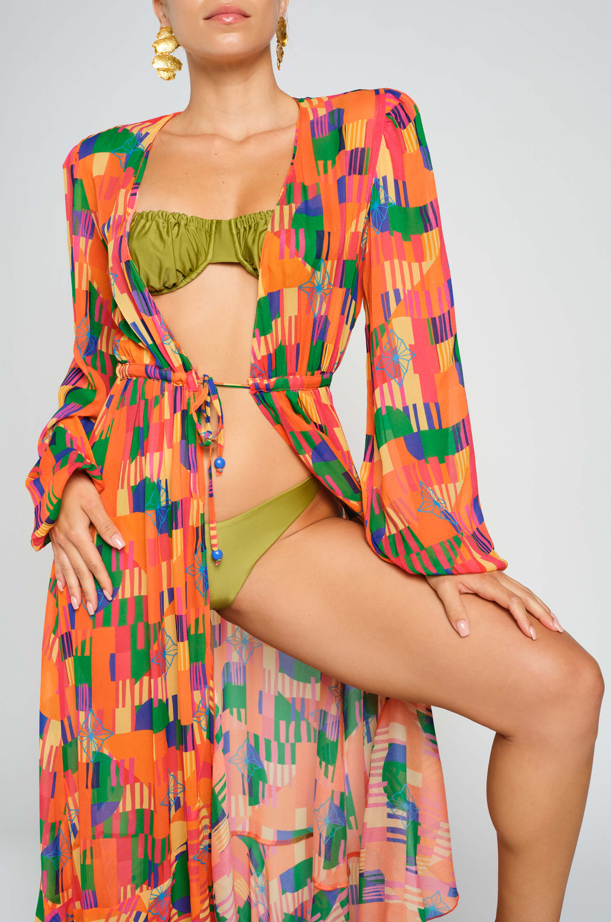 Jericoacoara Cover Up - Printed